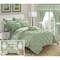 Chic Home   20 Piece Fortville Complete Bed room in a bag super set. Pinch pleated design REVERSIBLE Comforter Set with